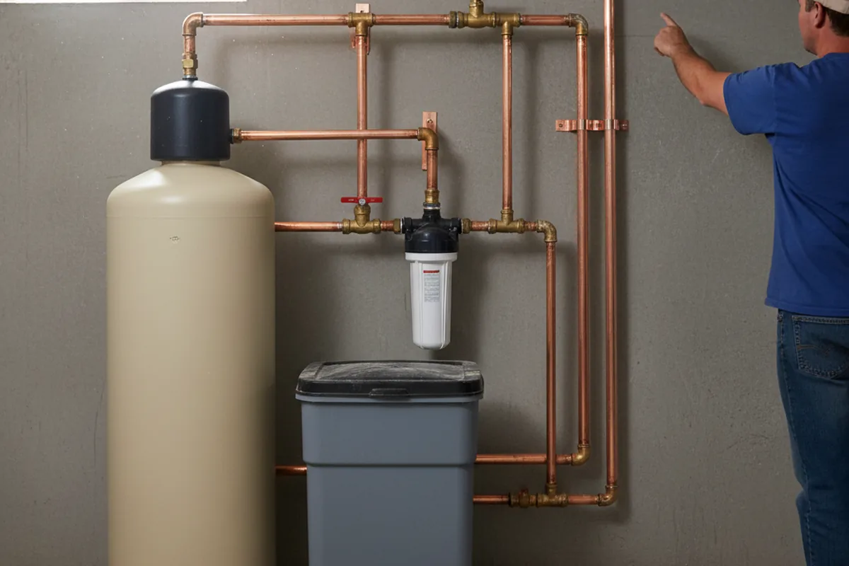 Whole-house water treatment system installed in Cherry Valley